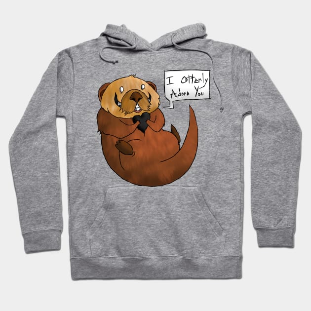 Otter Hoodie by TheDoodleDream